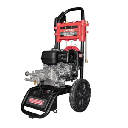 CRAFTSMAN CMXGWFN061294 3100 PSI 2.4 GPM Cold-Water Gas Pressure Washer with 163cc Engine and 4 Spray Tips