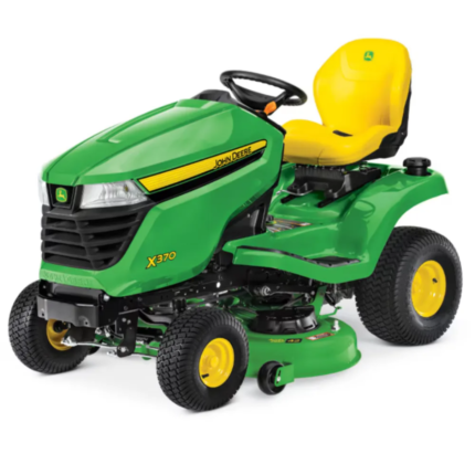 John Deere X370 42-Inch 21.5 HP Power-Steering Lawn Tractor